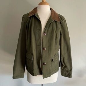 Vintage LL Bean Green Chore Coat